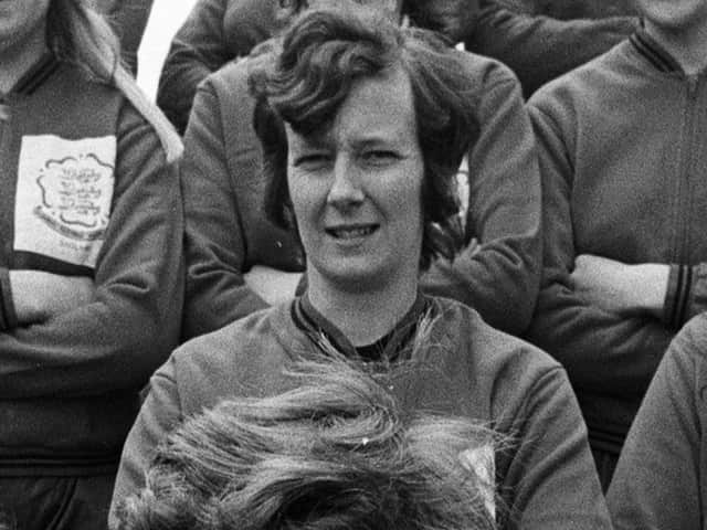 Sylvia Gore MBE in her playing days