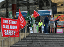RMT held strikes at Liverpool Lime Street back in June 
