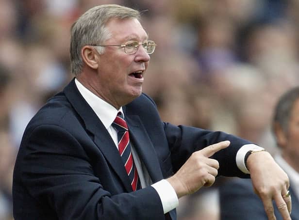 <p>Alex Ferguson during his time as Manchester United manager.</p>