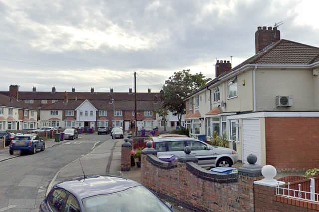 A general view of Wellesboune Place, Norris Green. Image: Google