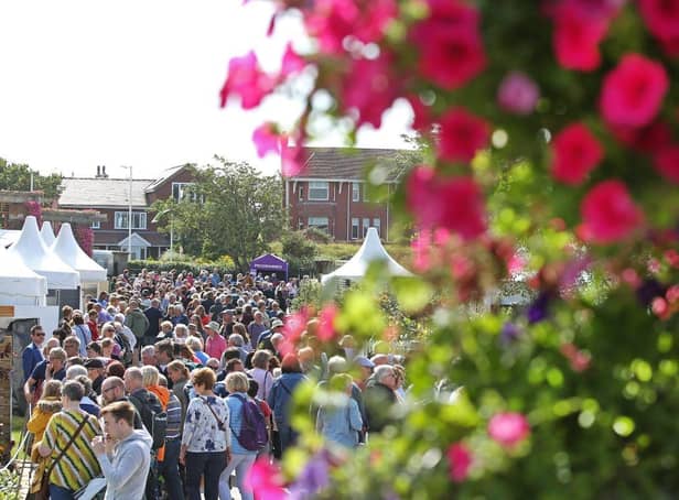 <p>Crowds gather at Victoria Park, Southport for the annual Southport Flower Show - which returns this week.</p>