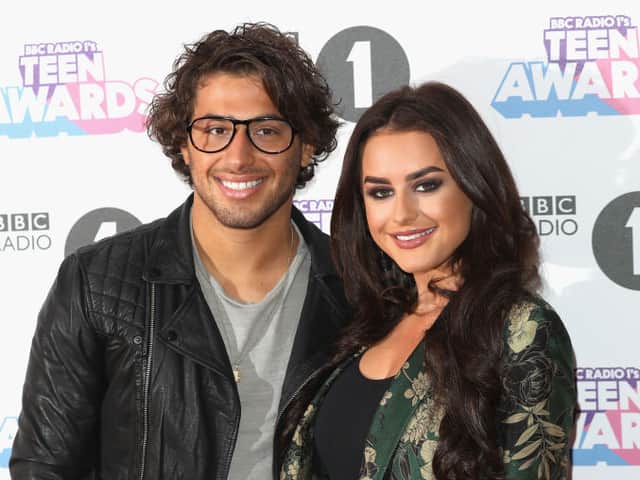Kem Cetinay and fellow Love Island winner Amber Davies. Credit: Tim P. Whitby/ Getty Images