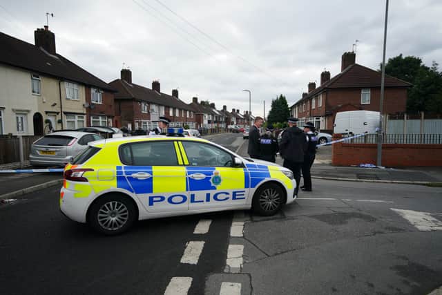 Officers from Merseyside Police have begun a murder investigation after attending a house in Kingsheath Avenue at 10pm Monday following reports that an unknown male had fired a gun inside the property. Credit: PA
