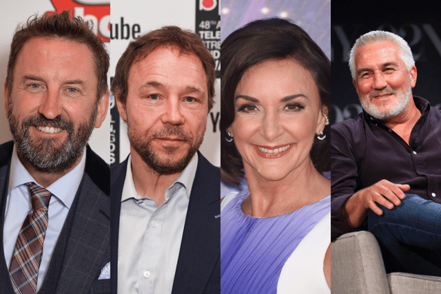 (From left to right) Lee Mack, Stephen Graham, Shirley Ballas and Paul Hollywood could walk away with a National Television Award this year.