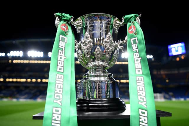 The Carabao Cup - formerly known as the League Cup, Coca-Cola Cup or Carling Cup in it’s history.
