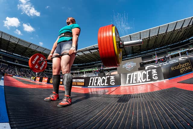 Lucy Underdown returns to the 2022 England’s Strongest Man and Woman event, looking to better her third place last year.