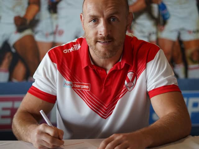 James Roby has signed a one-year contract extension. Image: St Helens RFC