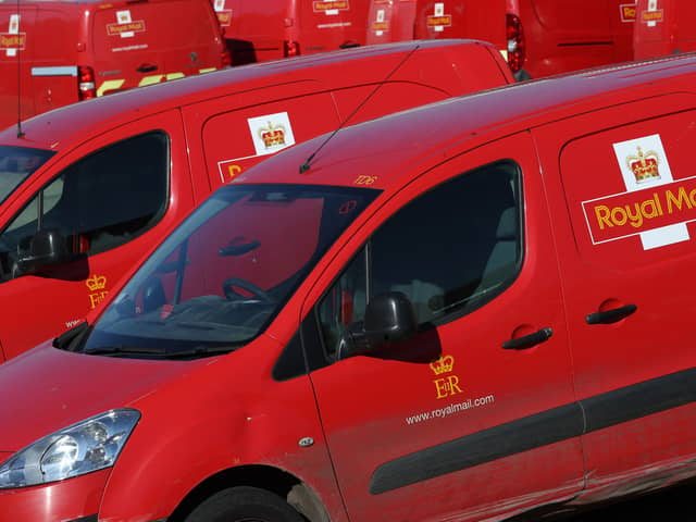 Royal Mail staff continue strike action. Image: Adrian Dennis/AFP via Getty