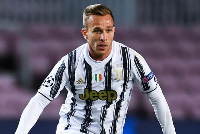 Arthur Melo in action for Juventus. Picture: David Ramos/Getty Images