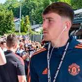 James Garner. Picture: Ash Donelon/Manchester United via Getty Images