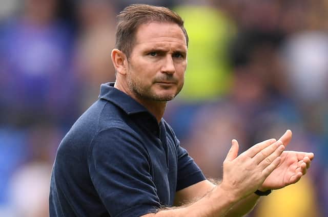 Everton boss Frank Lampard. Picture: OLI SCARFF/AFP via Getty Images