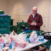 Liverpool food bank. Image: Getty/Richard Stonehouse