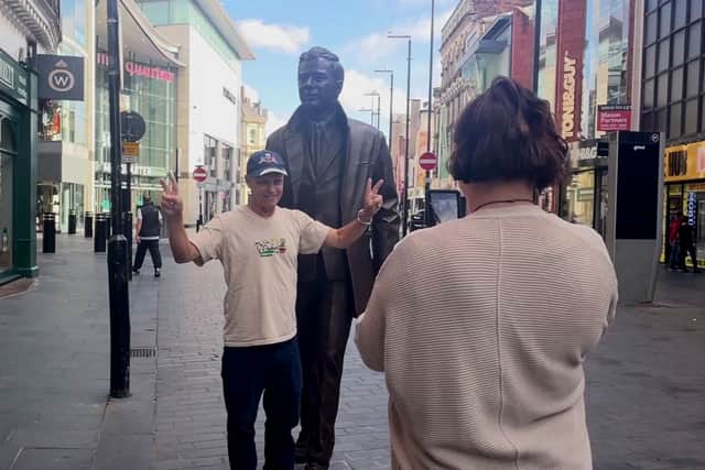 Liverpool’s new Brian Epstein statue