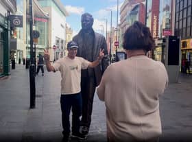 Liverpool’s new Brian Epstein statue