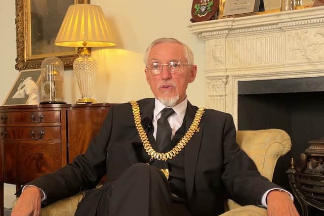 Lord Mayor of Liverpool, Cllr Roy Gladden