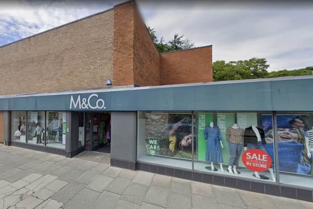 The current M&Co store on Dee Lane. Credit: Google Street View.