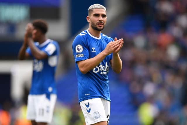 Everton striker Neal Maupay. Picture: OLI SCARFF/AFP via Getty Images