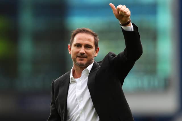 Everton manager Frank Lampard. Picture: Alex Livesey/Getty Images