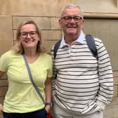 Alan Poole with is daughter Kirsty. Image: LUHFT