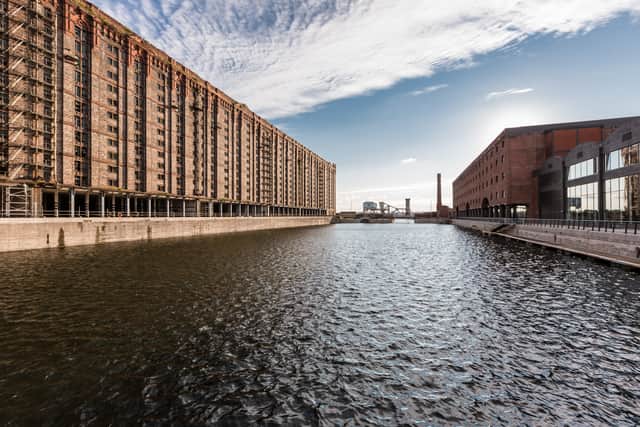 The Pump House stands on the same dock as the Tobacco Warehouse and Titanic Hotel. Credit: Casa E Progetti/Stanley Dock Properties