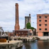 The Pumphouse Restaurant stands next to the Titanic Hotel. Image: Casa E Progetti/Stanley Dock Properties