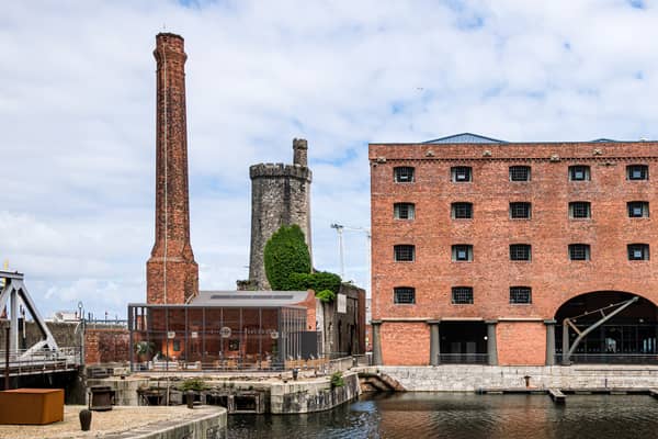 The Pumphouse Restaurant stands next to the Titanic Hotel. Image: Casa E Progetti/Stanley Dock Properties