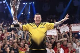 St Helens darts players Dave Chisnall.