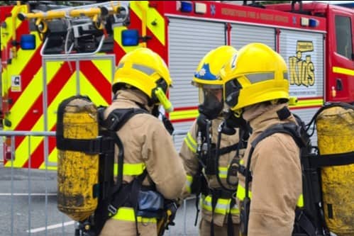Members of the Merseyside Fire and Rescue service. Credit: Merseyside Fire and Rescue Service. 