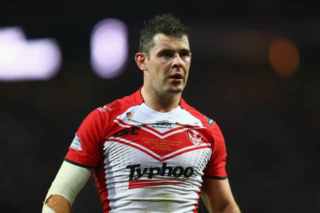 Saints boss Paul Wellens made 495 appearances and won a plethora of major and individual honours as a player for St Helens. Image: Michael Steele/Getty Images