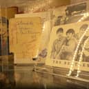 Some of Bernadette’s Byrne’s Beatles memorabilia.