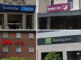 There are a whole host of hotels around Liverpool that will take bookings for the Eurovision Song Contest - including Travelodge, Premier Inn, ibis, and Holiday Inn.