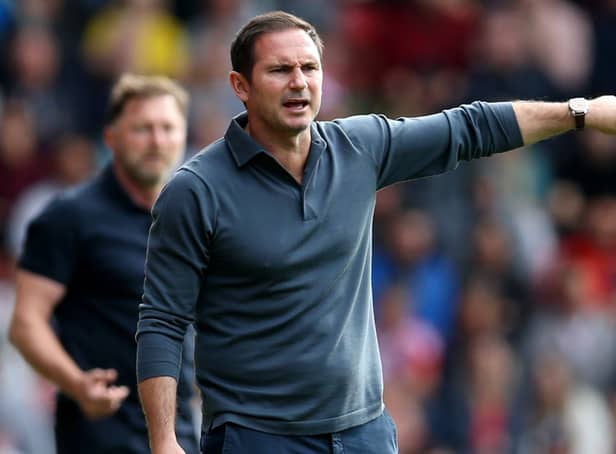<p>Everton manager Frank Lampard. Picture: Steve Bardens/Getty Images</p>