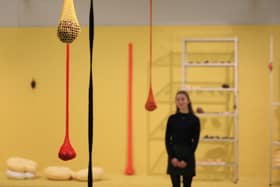Turner Prize winner Veronica Ryan’s work at Tate Liverpool in Liverpool. Image: LINDSEY PARNABY/AFP via Getty Images