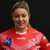 St Helens’ Emily Rudge - England’s most capped player