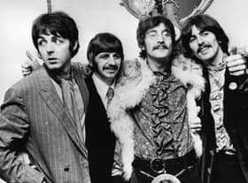 The Beatles, comprising of Paul McCartney, Ringo Starr, John Lennon and George Harrison. (Photo by John Pratt/Keystone/Getty Images)