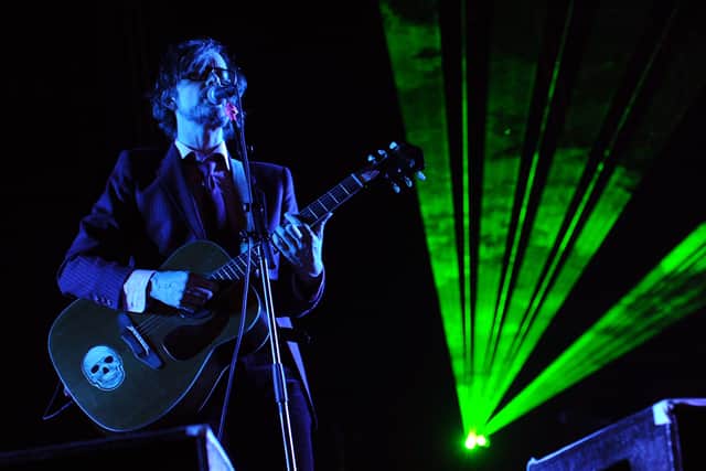 Pulp has been announced as one of the headliners. Pictured is frontman Jarvis Cocker.