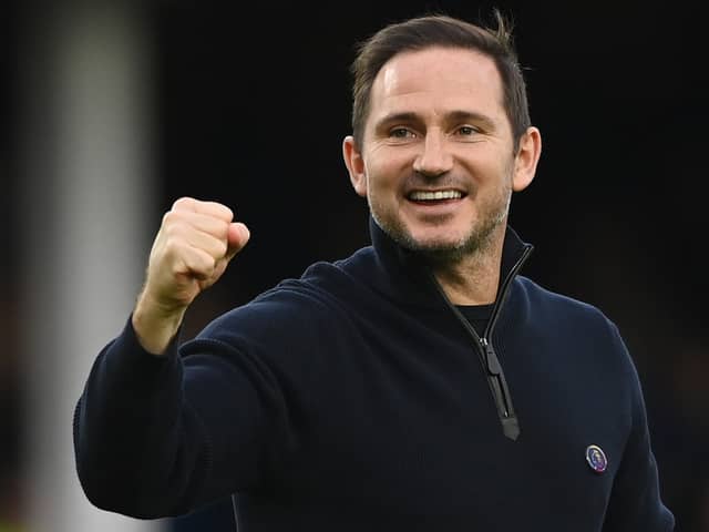 Everton boss Frank Lampard. Picture: Stu Forster/Getty Images