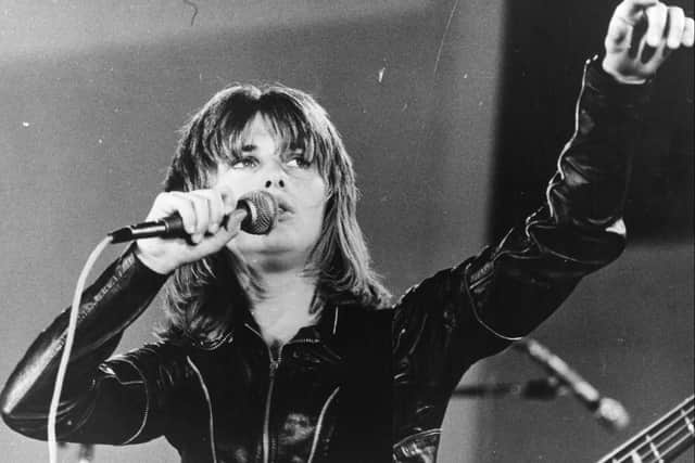 American rock queen Suzi Quatro was the last major artist to perform at the original The Cavern Club, before its closure in 1973. (Photo by Keystone/Getty Images)