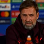 Liverpool manager Jurgen Klopp at a pre-match press conference.