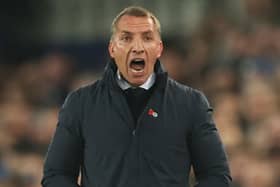 Leicester manager Brendan Rodgers. Picture: Alex Pantling/Getty Images