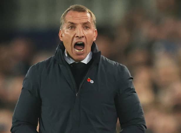 <p>Leicester manager Brendan Rodgers. Picture: Alex Pantling/Getty Images</p>