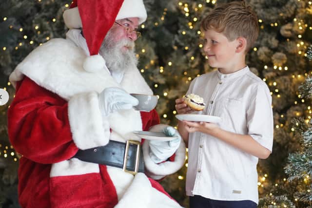 Enjoy breakfast and a visit from Santa at Dobbies.