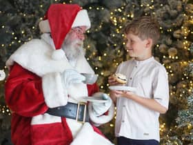 Enjoy breakfast and a visit from Santa at Dobbies.