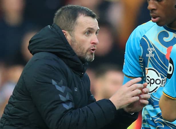 <p>Southampton boss Nathan Jones. Picture: LINDSEY PARNABY/AFP via Getty Images</p>