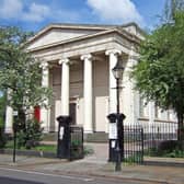 St Bride’s Church, Percy Street, Liverpool - Built in 1829-30 in the Greek Revival style to the designs of Samuel Rowland. Image: David Humphreys/Wikimedia