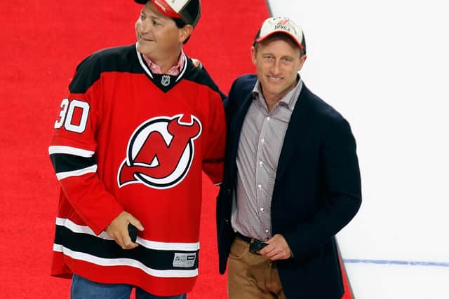 New Jersey Devils owners David Blitzer and Joshua Harris. Picture: Bruce Bennett/Getty Images