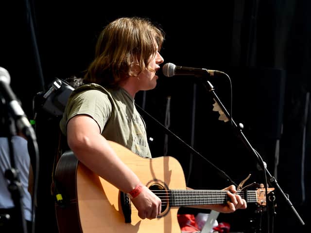 <p>Jamie Webster performing at Stade de France in May 2022. Image: Andrew Powell/LFC/Getty Images</p>