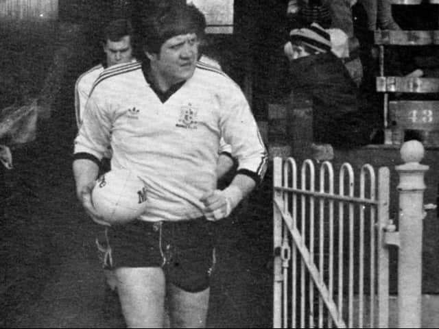 <p>Brian Hogan in his Widnes’ playing days. Image: Saints Heritage</p>