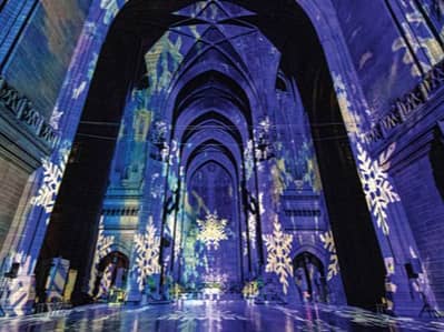 <p> The Light Before Christmas: The Angels Are Coming! at Liverpool Cathedral </p>