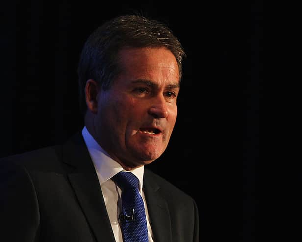 Former Sky Sports presenter Richard Keys. (Photo by Dean Mouhtaropoulos/Getty Images)